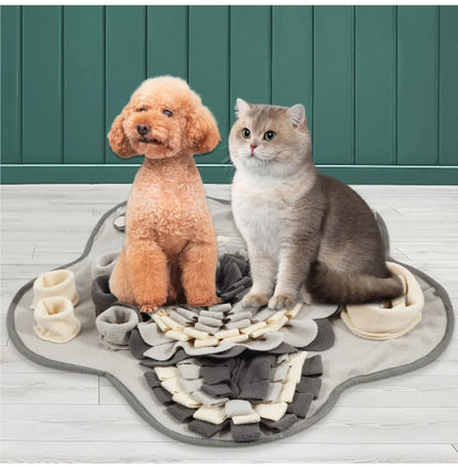 Tapis de fouille interactif pour chien
