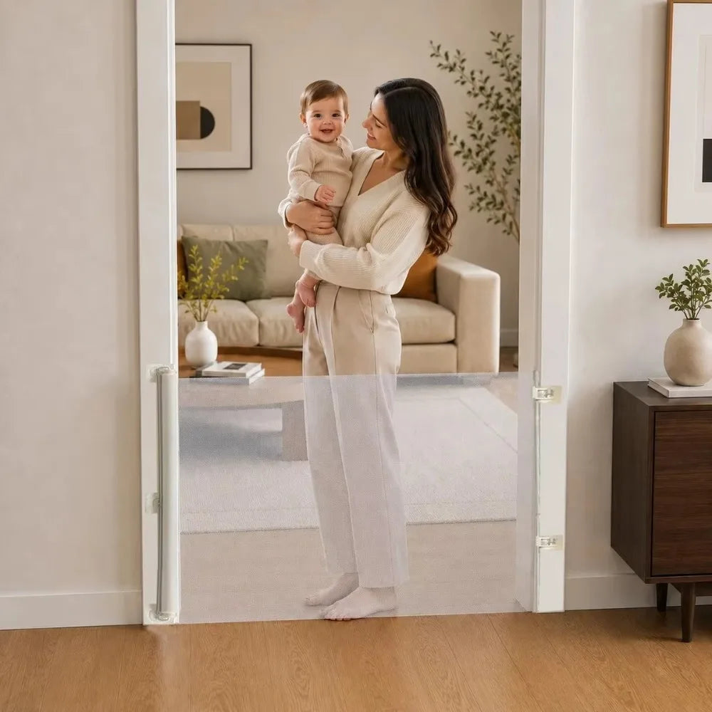 Barrière rétractable pour animaux de 180cm