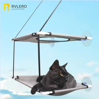 Double-Tier Cat Window Hammock