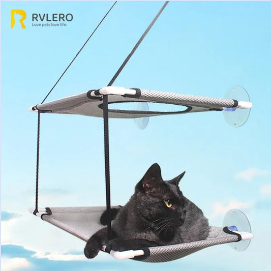 Double-Tier Cat Window Hammock