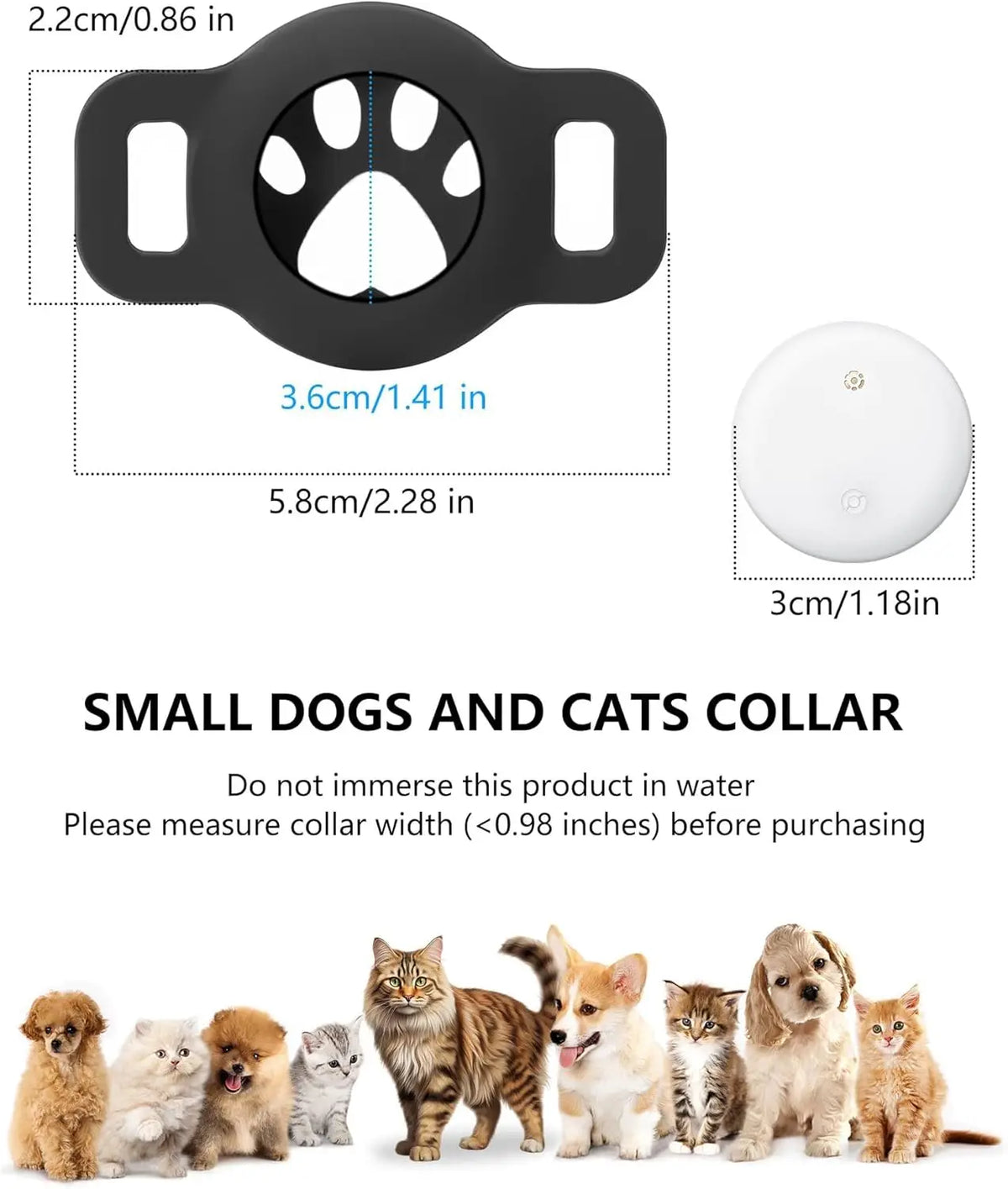 Traceur Bluetooth pour chat Android