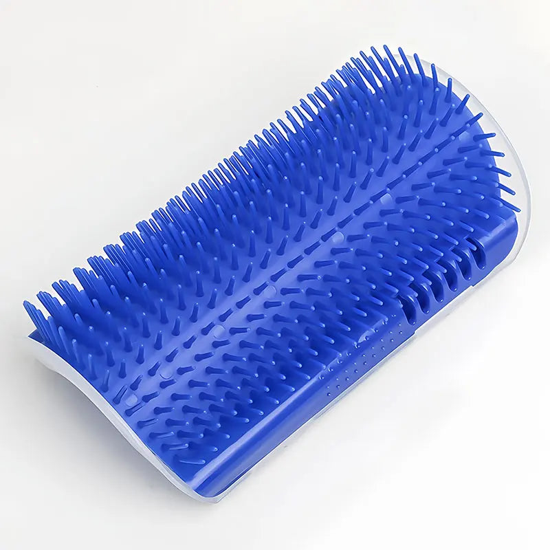 Griffoir et brosse de massage pour chat