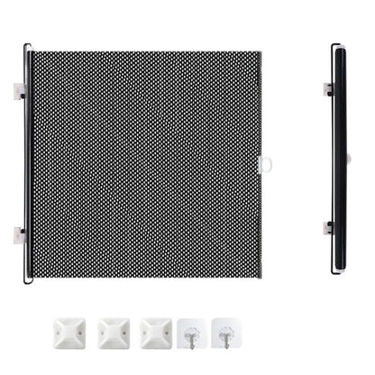Barrière rétractable en maille pour animaux