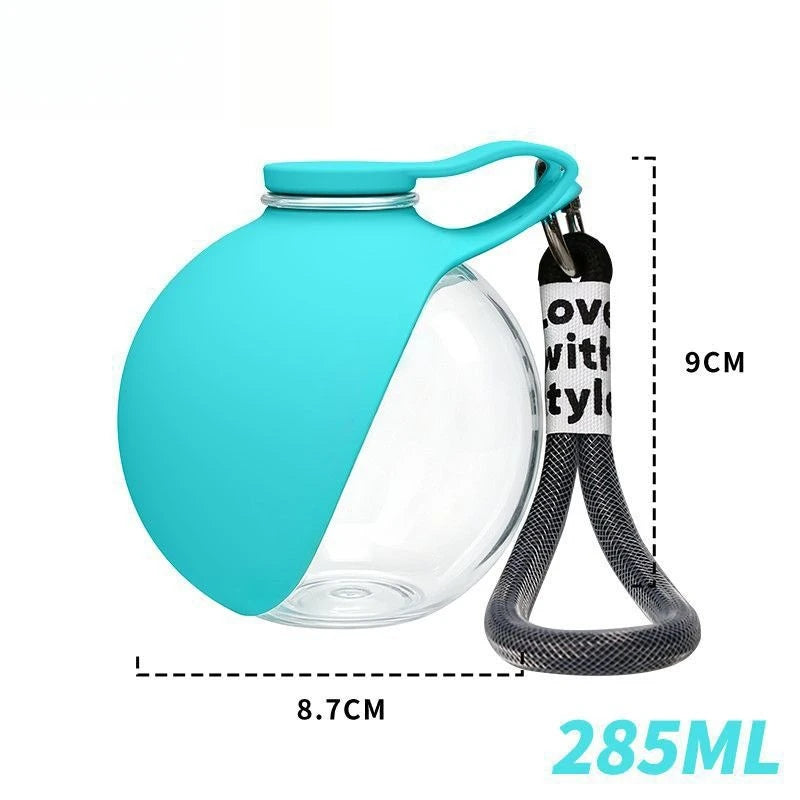 Gourde pliable pour chien