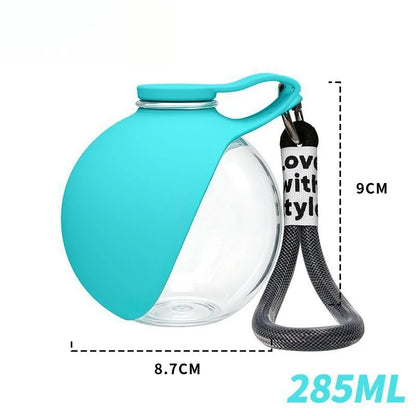 Gourde pliable pour chien