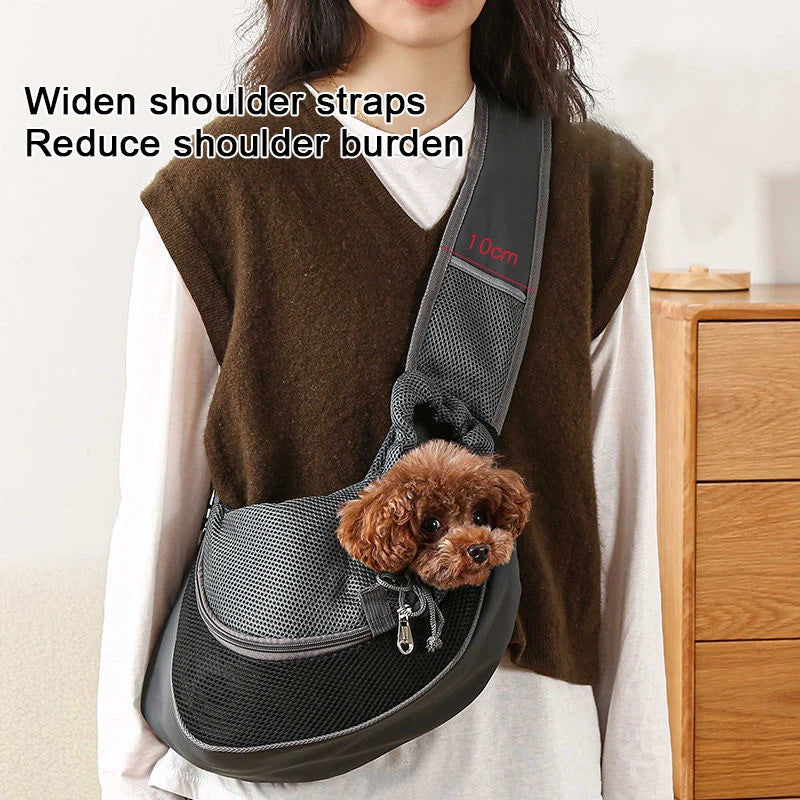 Mesh Pet Carrier Shoulder Bag