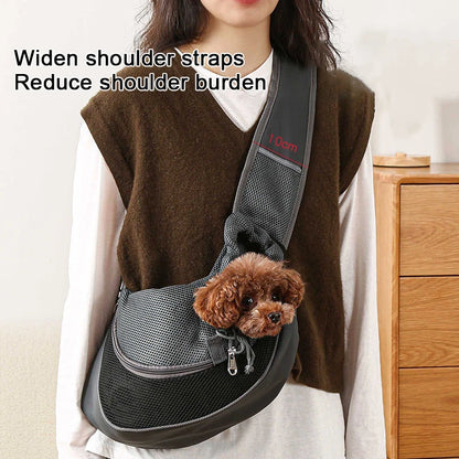 Mesh Pet Carrier Shoulder Bag