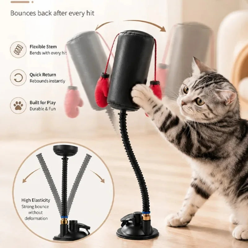 Interactive Cat Boxing Toy