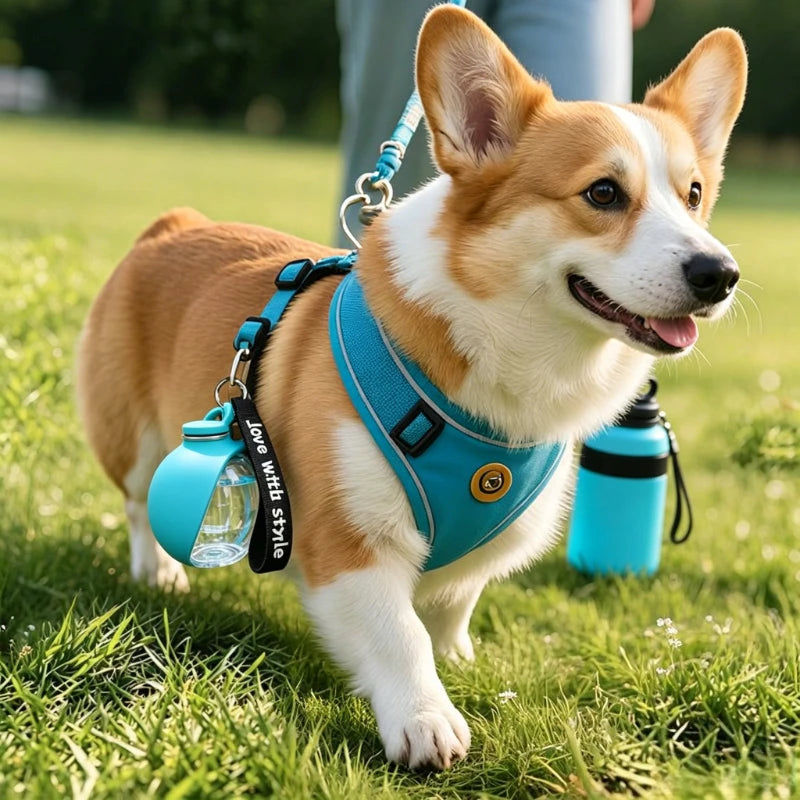 Gourde pliable pour chien