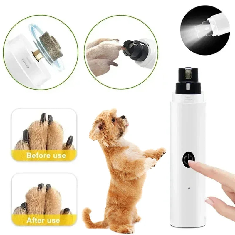 Lime à griffes rechargeable pour animaux