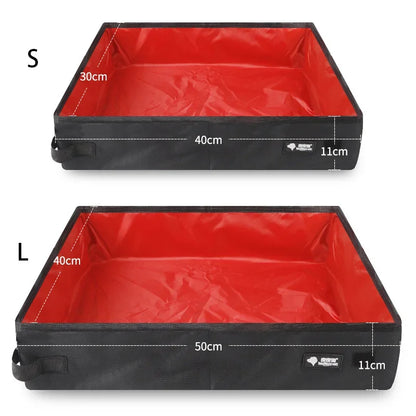 Foldable Travel Cat Litter Box