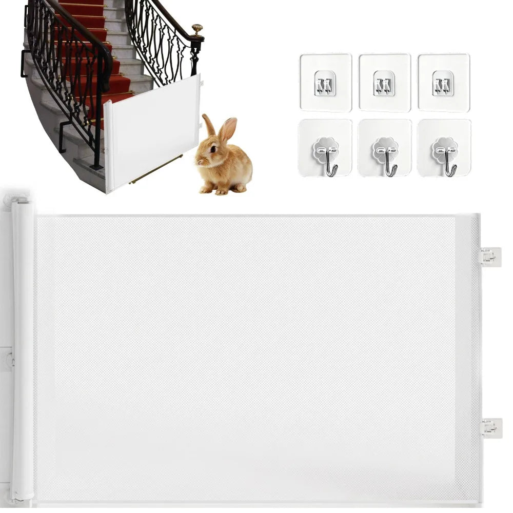 Barrière rétractable pour animaux de 180cm