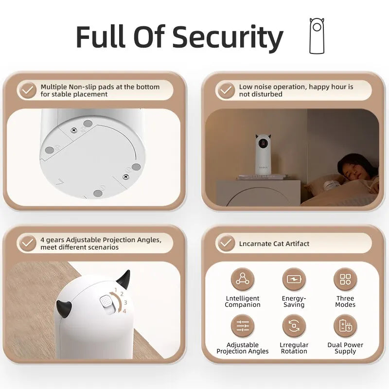 Jouet laser automatique pour chat ROJECO
