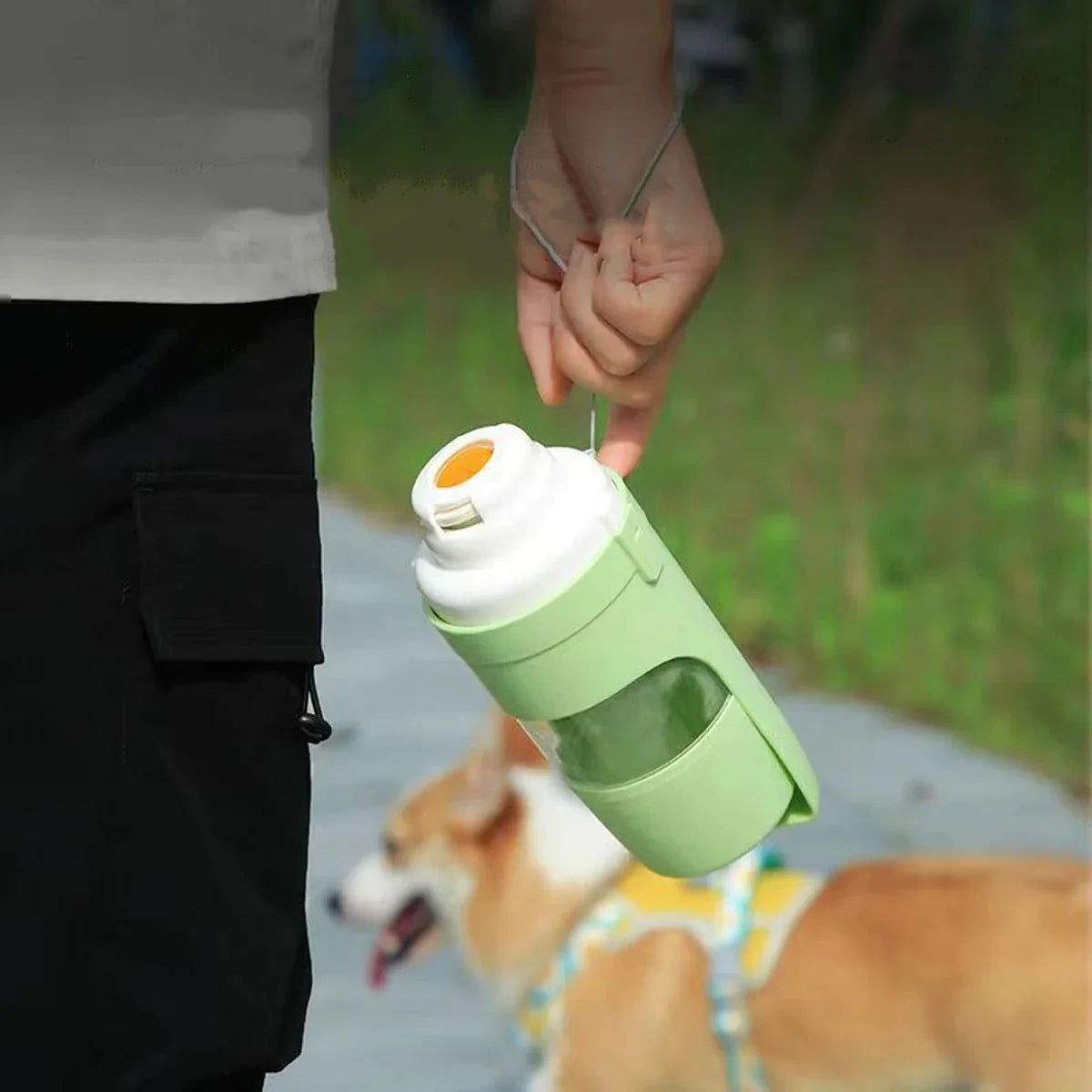 Pet Travel Food & Water Bottle