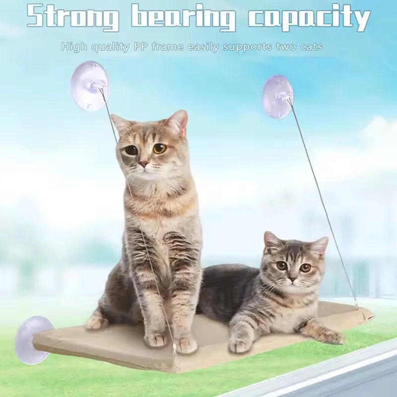 Panier-hamac de fenêtre en Oxford pour chat