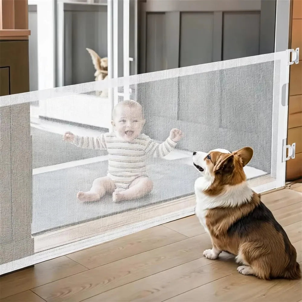 Barrière rétractable pour animaux de 180cm