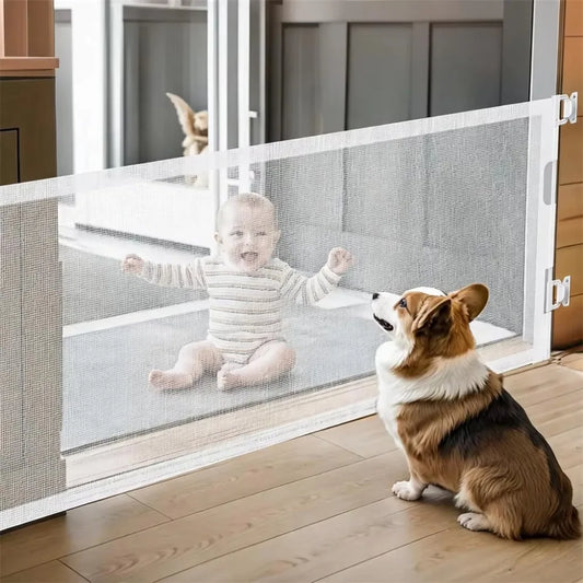 Barrière rétractable pour animaux de 180cm