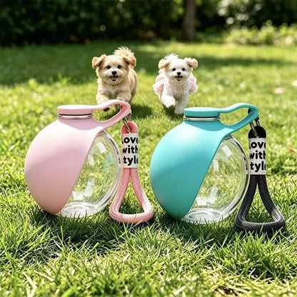 Gourde pliable pour chien