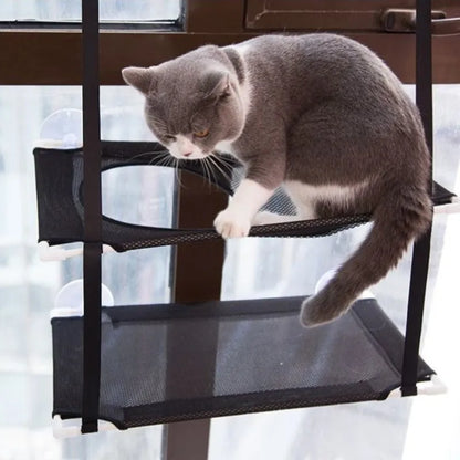 Double-Tier Cat Window Hammock