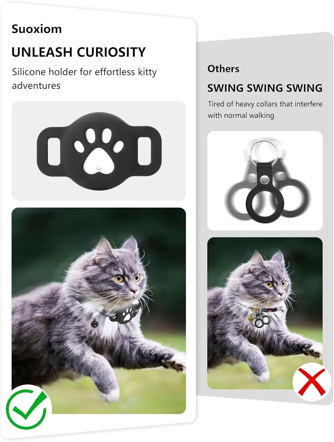 Traceur Bluetooth pour chat Android