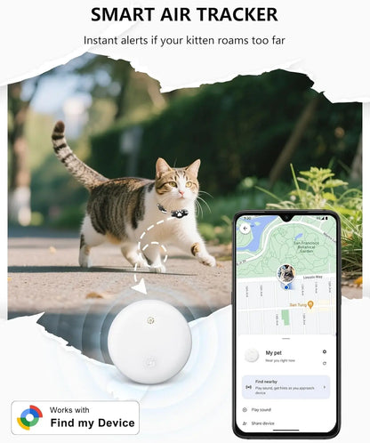 Traceur Bluetooth pour chat Android