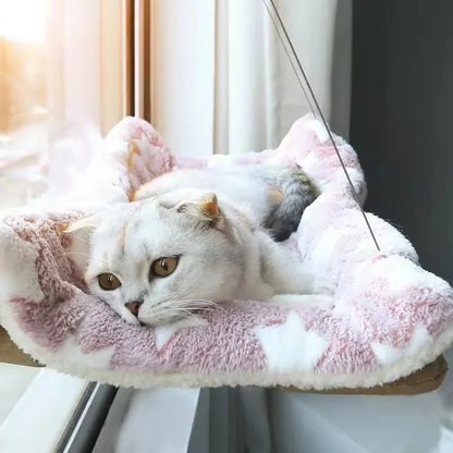 Panier-hamac de fenêtre en Oxford pour chat